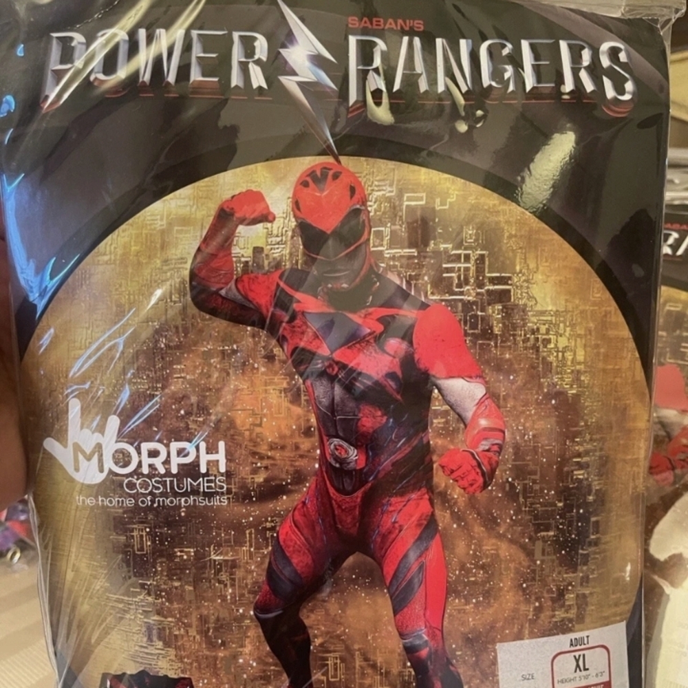 Power Rangers Red Morph Costume